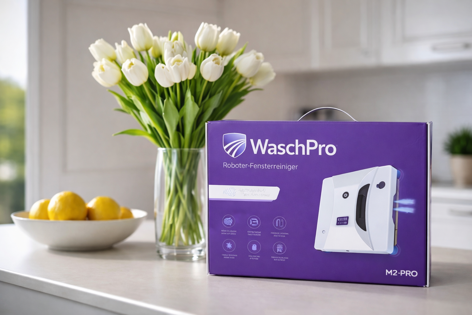 WaschPro™ |Müheloser intelligenter Fensterreinigungsroboter